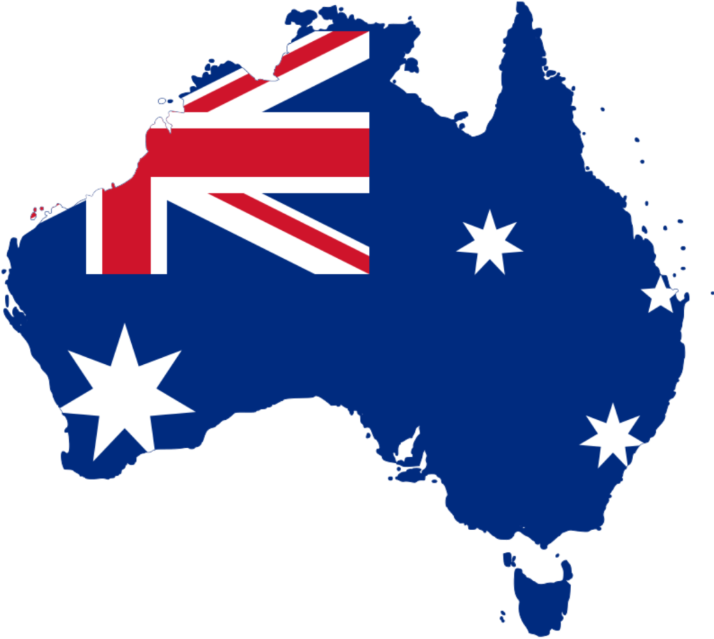 australia Australia Flag Map