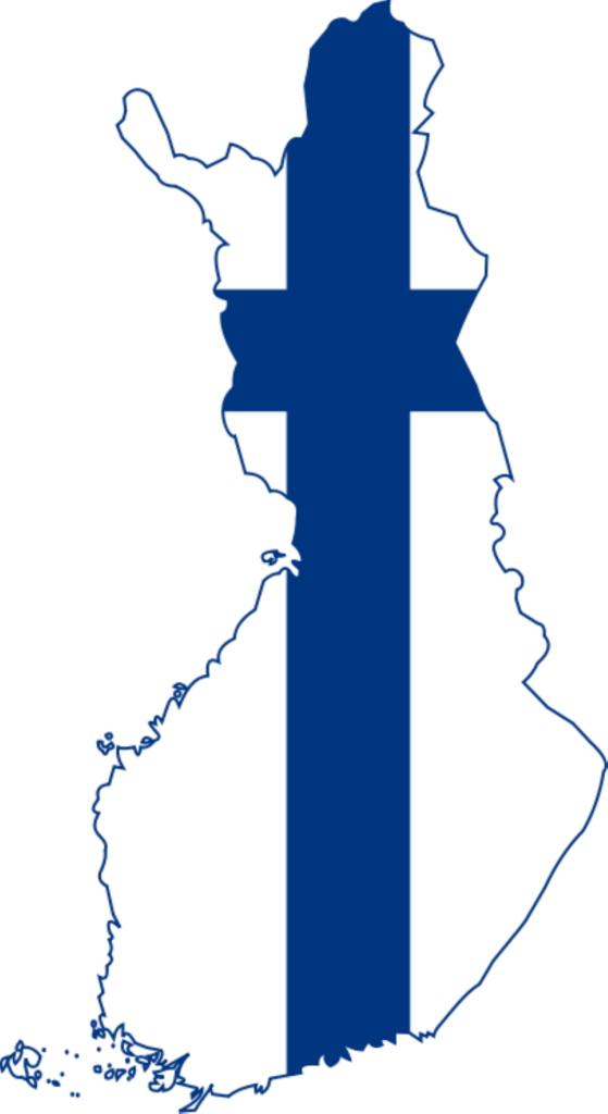 finland Finland Flag Map